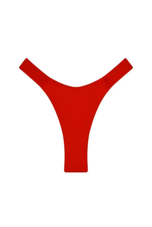 Clovelly High Leg Bottom - Chili Pepper Monday Swimwear