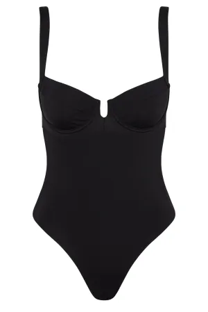 Clovelly One Piece - Black Monday Swimwear