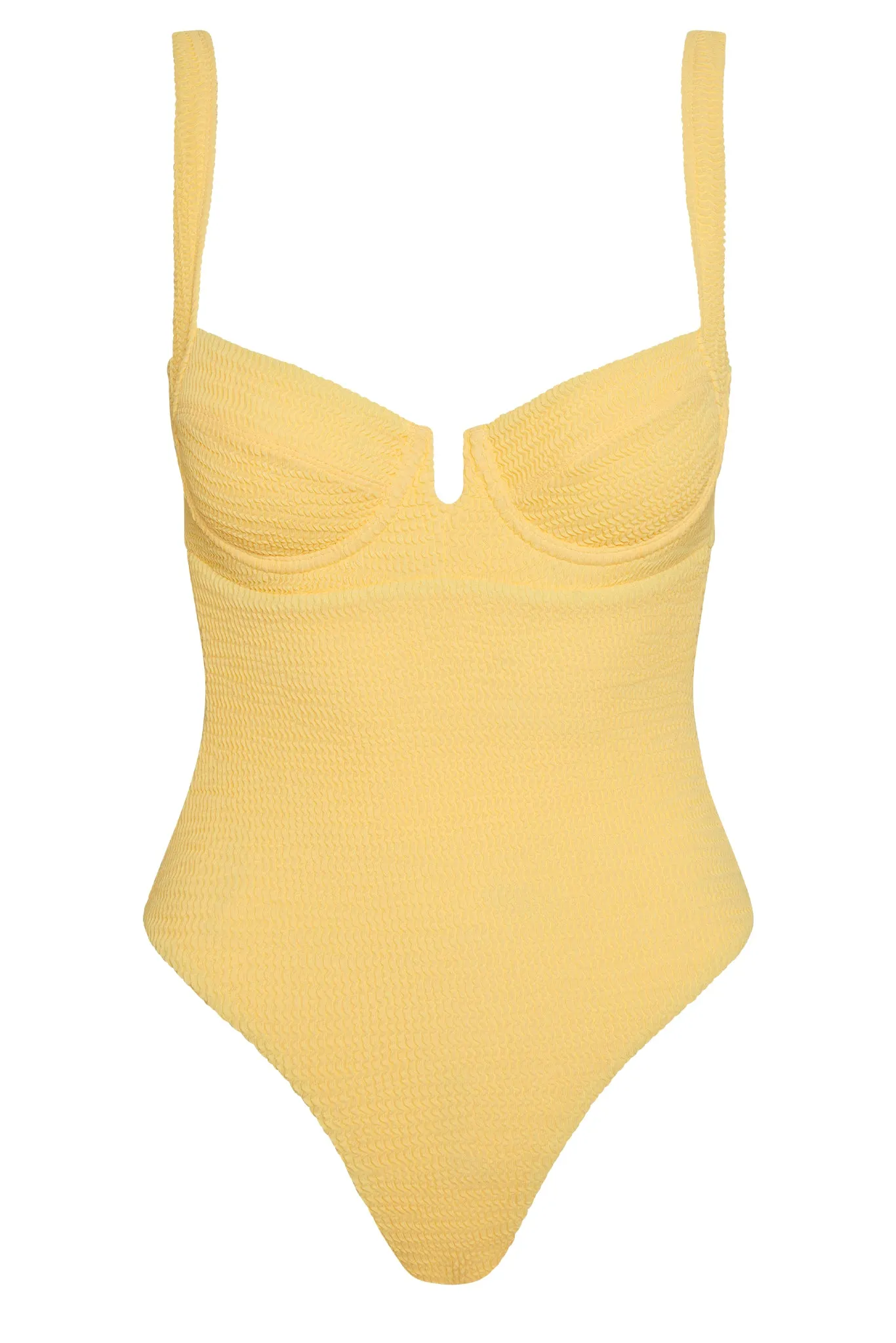 Clovelly One Piece - Honey Crinkle Monday Swimwear
