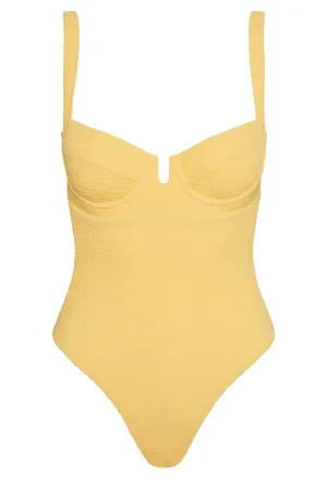 Clovelly One Piece - Honey Crinkle Monday Swimwear