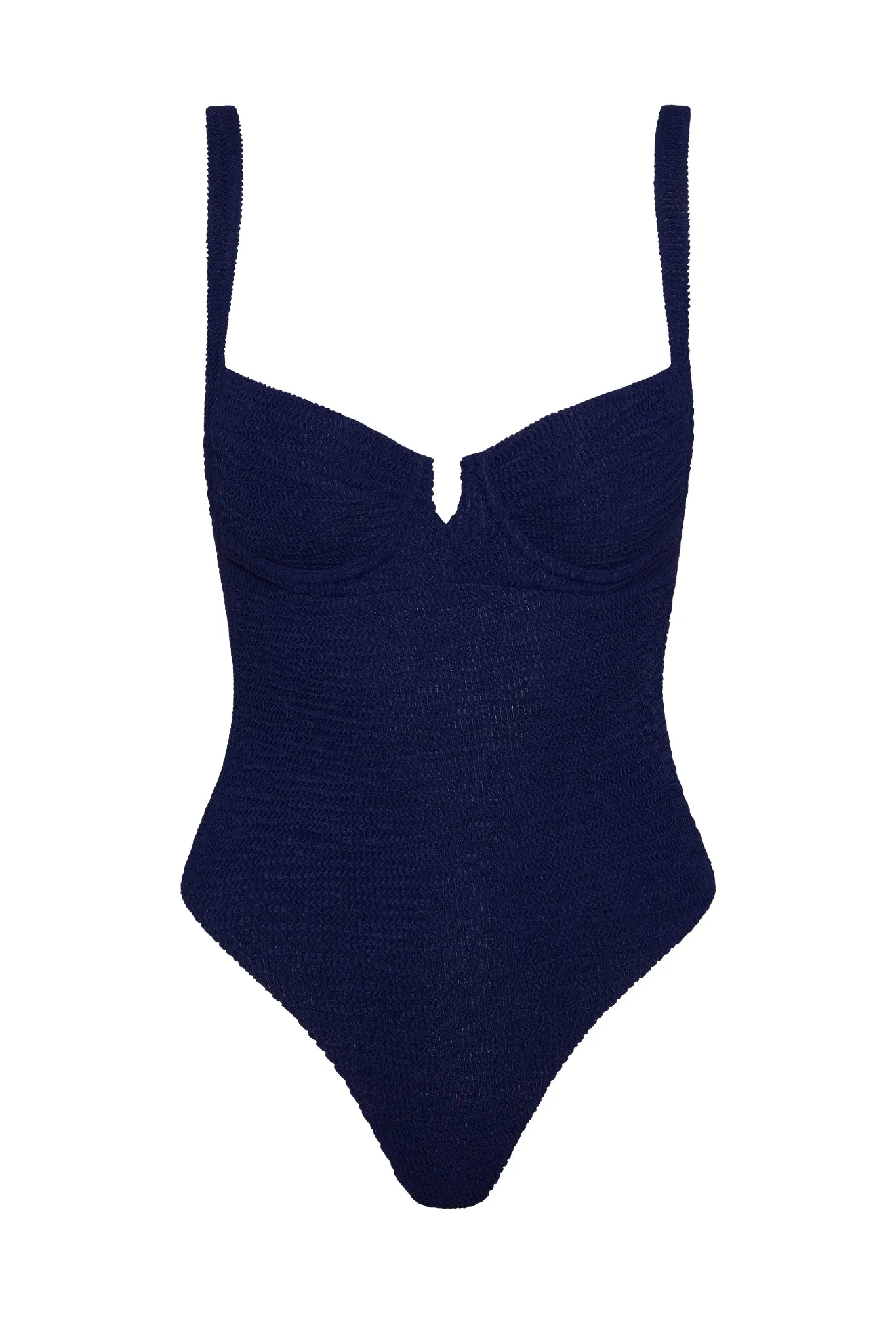 Clovelly One Piece - Midnight Crinkle Monday Swimwear