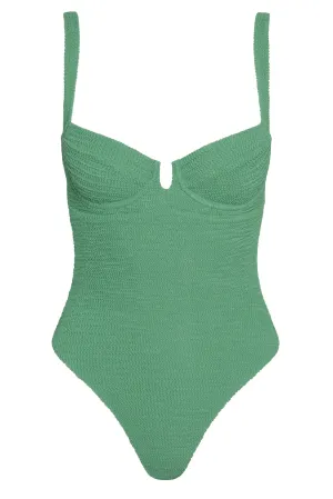 Clovelly One Piece - Pond Crinkle Monday Swimwear