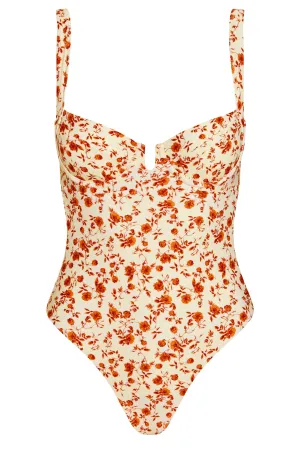 Clovelly One Piece - Sunrise Floral Monday Swimwear