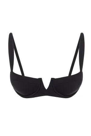 Clovelly Top - Black Monday Swimwear