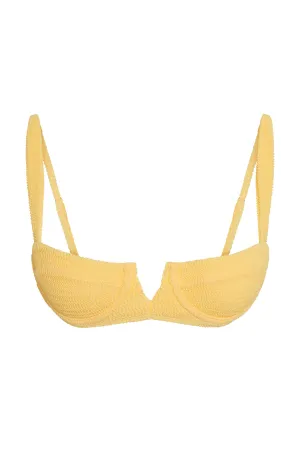 Clovelly Top - Honey Crinkle Monday Swimwear