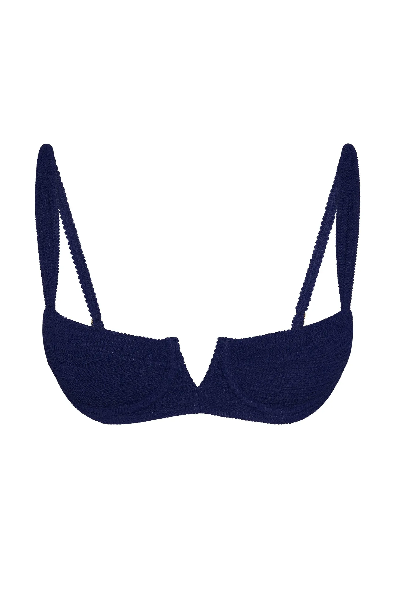 Clovelly Top - Midnight Crinkle Monday Swimwear