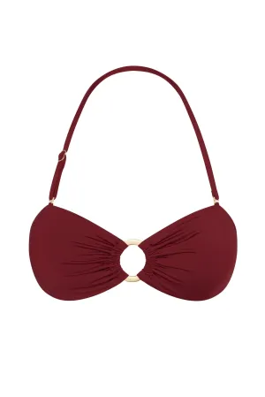 Costa Rica Top - Burgundy Monday Swimwear