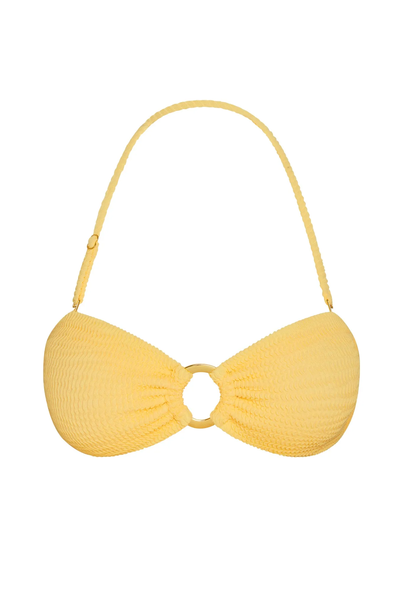 Costa Rica Top - Honey Crinkle Monday Swimwear