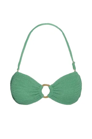 Costa Rica Top - Pond Crinkle Monday Swimwear