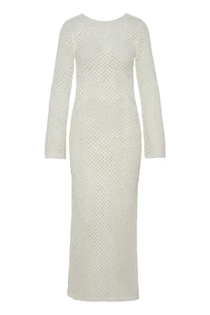 Cozumel Dress - White Crochet Monday Swimwear