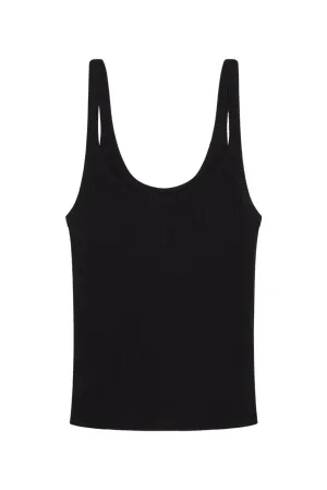 Devin Tank - Black Rib Monday Swimwear
