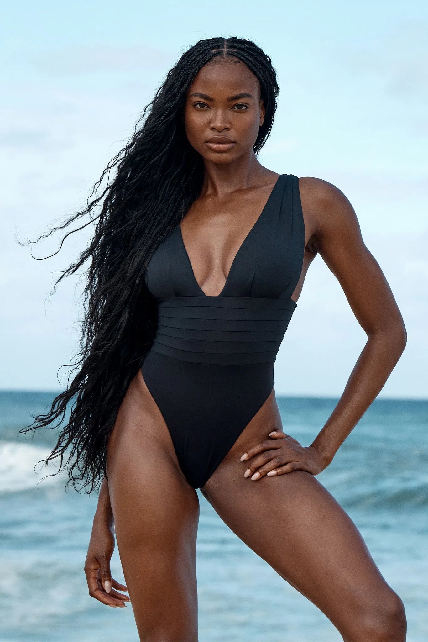 Florence One Piece - Black Monday Swimwear