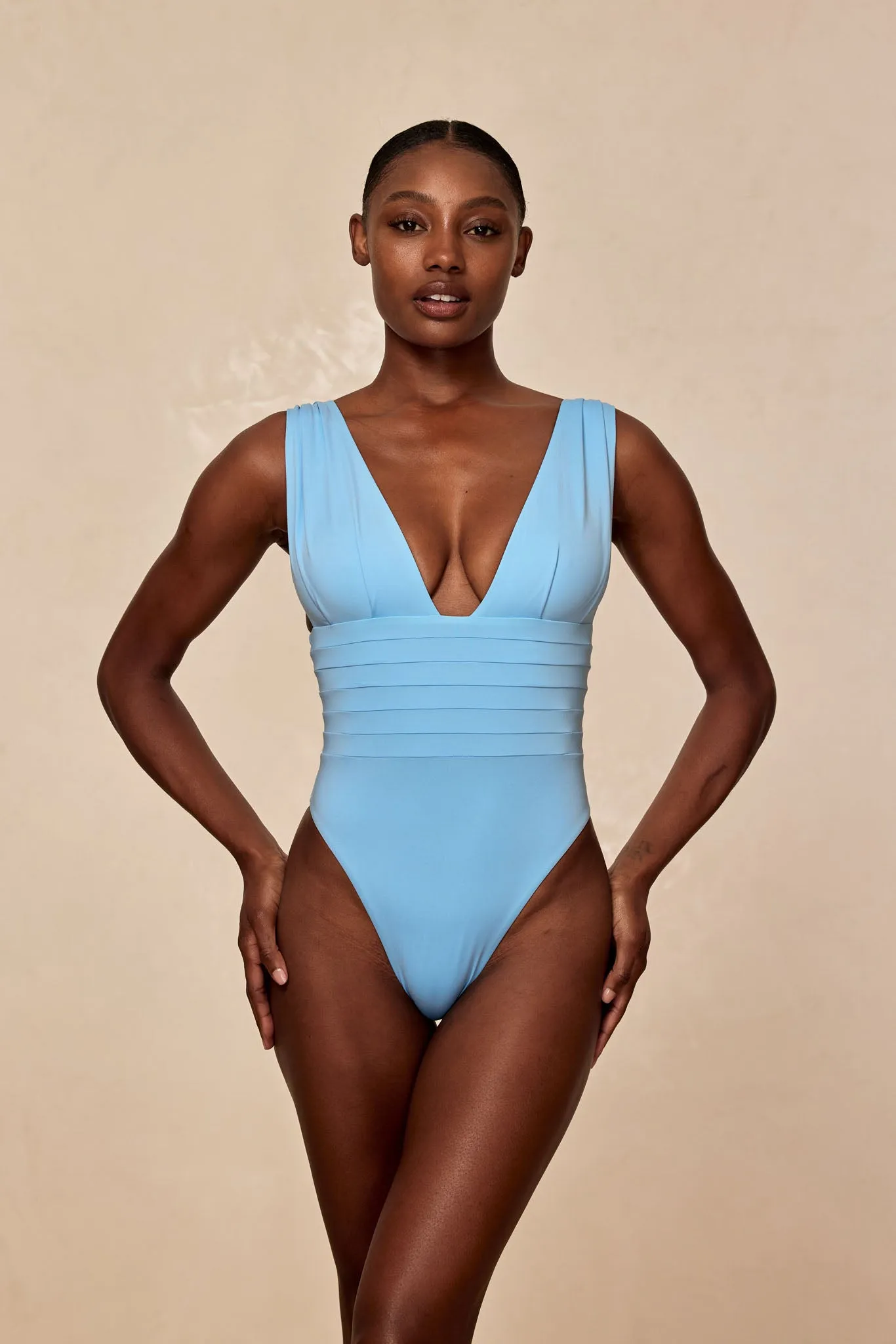 Florence One Piece - Ibiza Blue Monday Swimwear