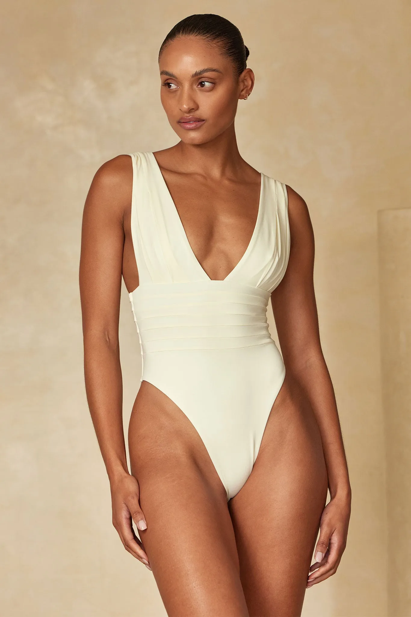 Florence One Piece - Ivory Monday Swimwear