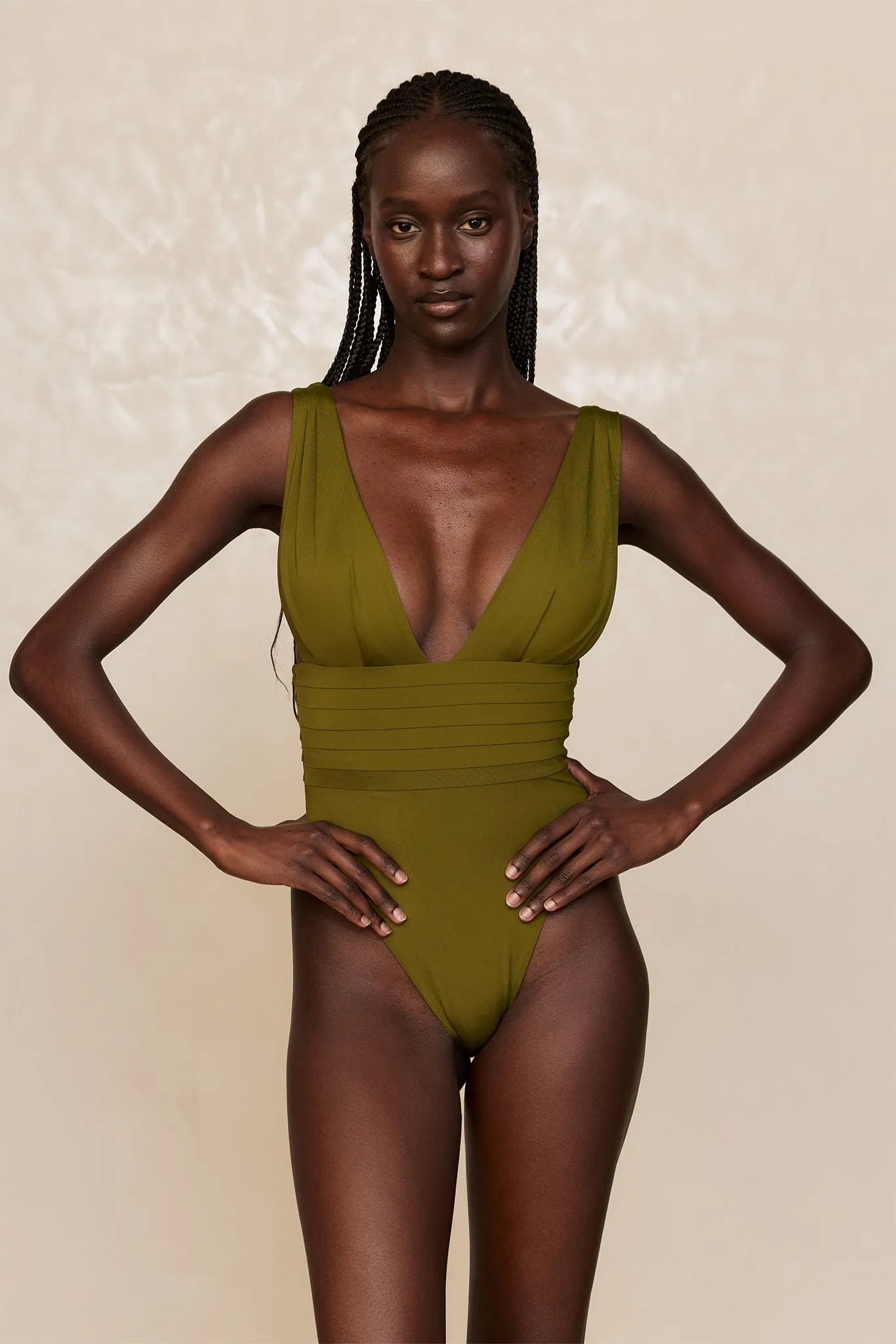 Florence One Piece - Olive Monday Swimwear