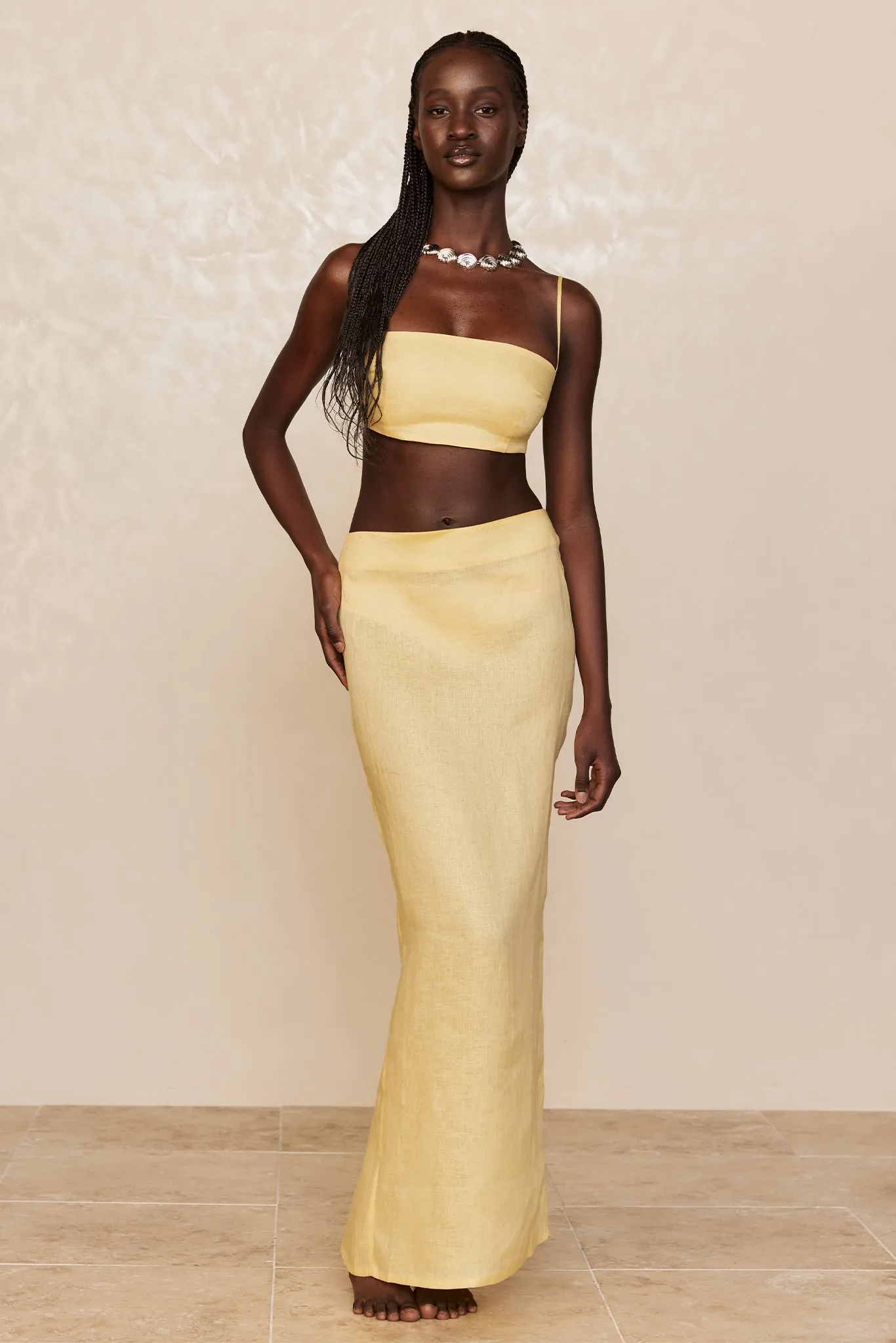 Fontelina Linen Skirt - Honey Monday Swimwear