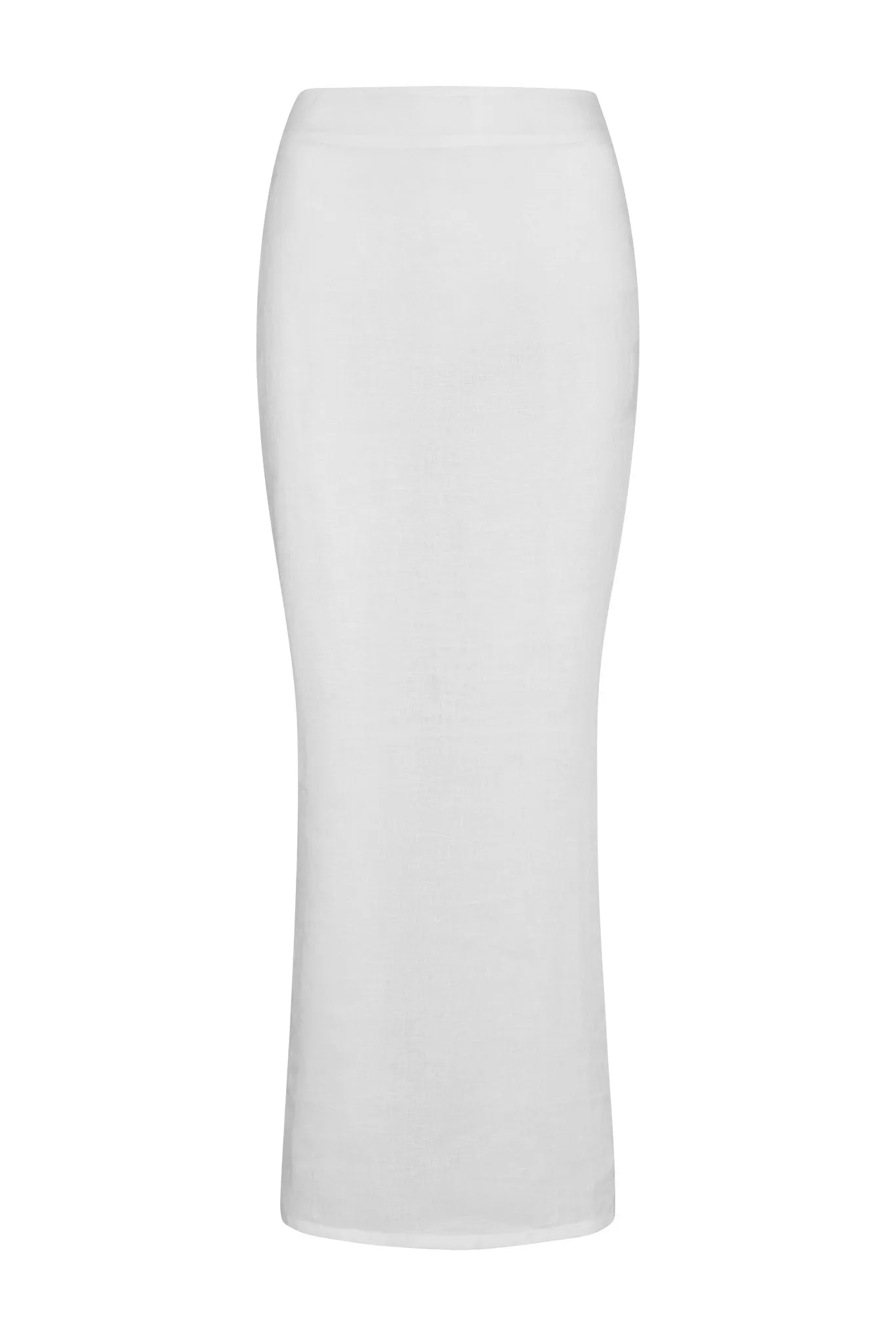 Fontelina Linen Skirt - White Monday Swimwear
