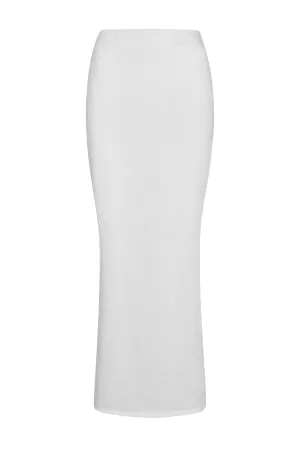 Fontelina Linen Skirt - White Monday Swimwear