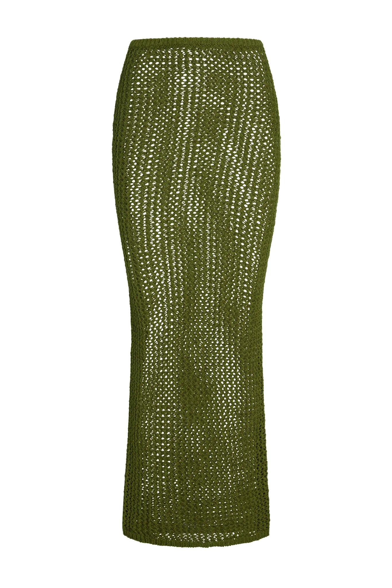 Fontelina Skirt - Olive Petit Crochet Monday Swimwear