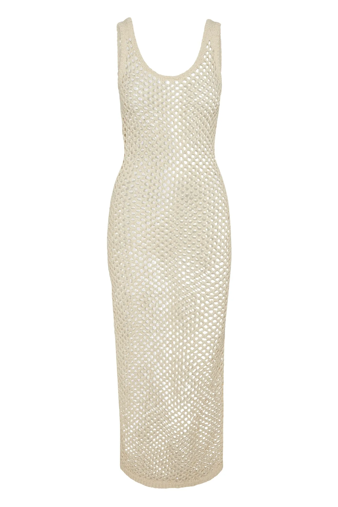Hamptons Dress - Ivory Crochet Monday Swimwear