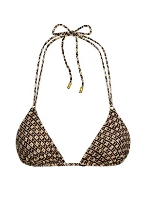 Hanalei Top - Geo Lynx Monday Swimwear
