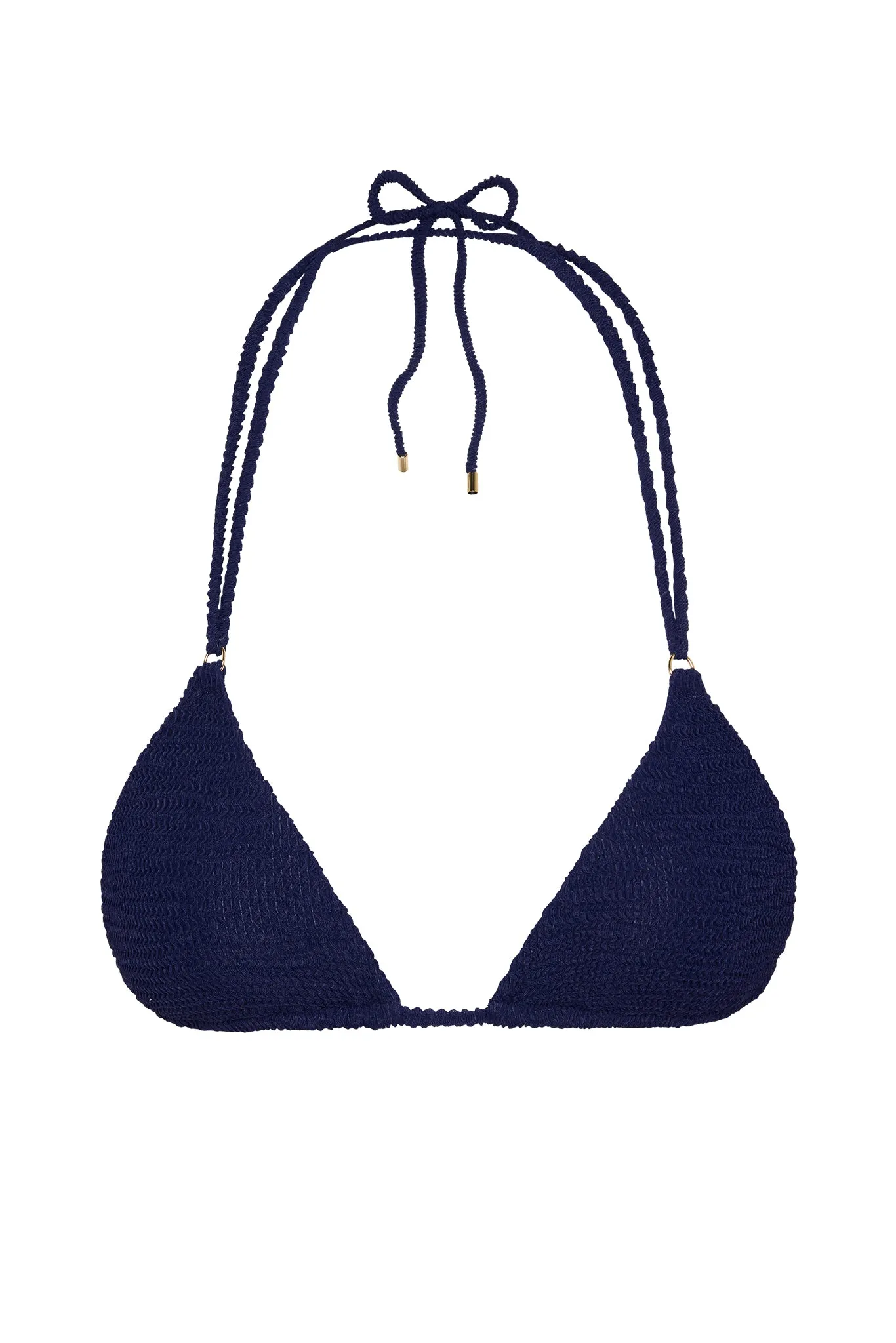Hanalei Top - Midnight Crinkle Monday Swimwear