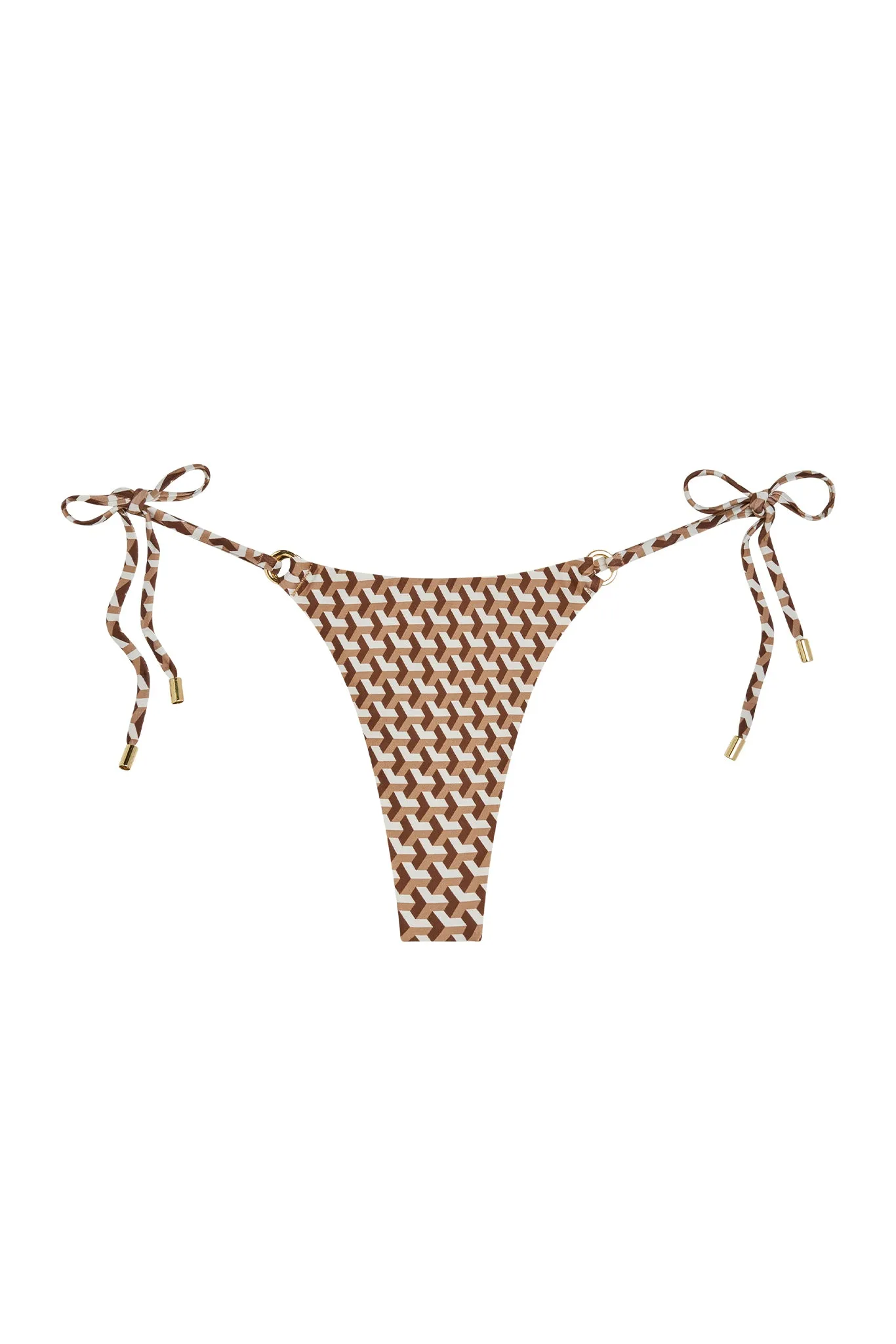 Havana Thong - Husk Geo Monday Swimwear