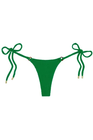 Havana Thong - Palm Green Crinkle Monday Swimwear