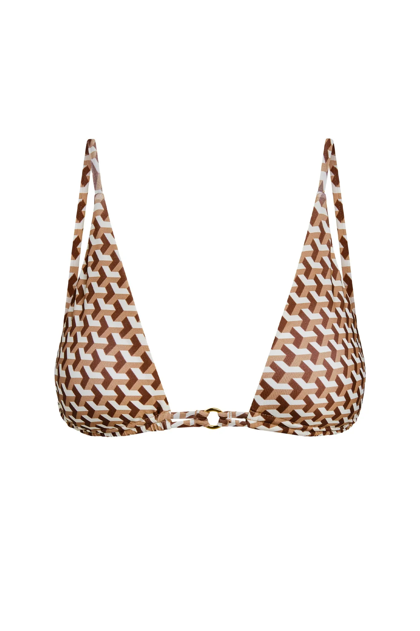 Havana Top - Husk Geo Monday Swimwear