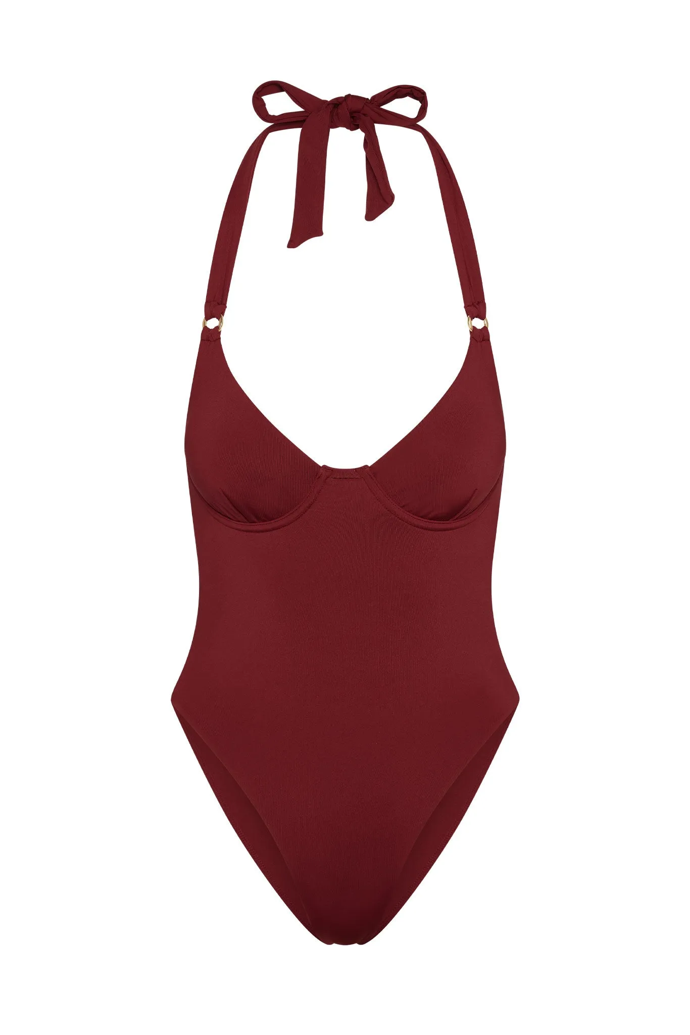 Honolulu One Piece - Burgundy Monday Swimwear