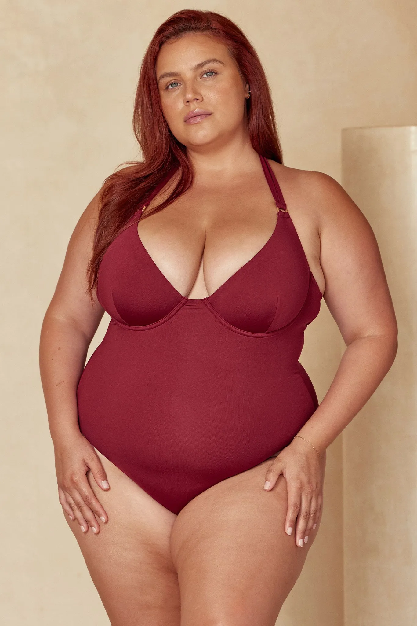 Honolulu One Piece - Burgundy Monday Swimwear