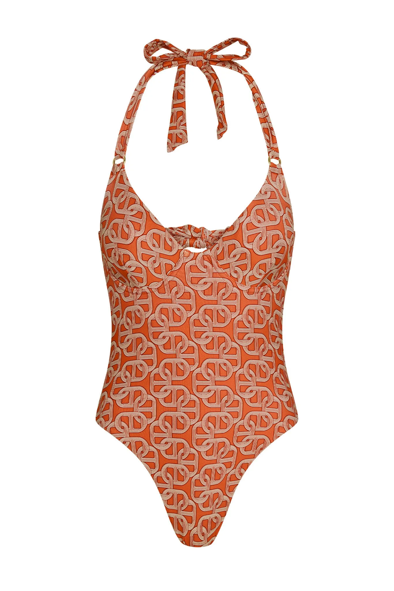 Honolulu One Piece - Chain Geo Monday Swimwear
