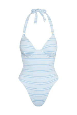 Honolulu One Piece - Ice Stripe Monday Swimwear