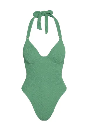 Honolulu One Piece - Pond Crinkle Monday Swimwear