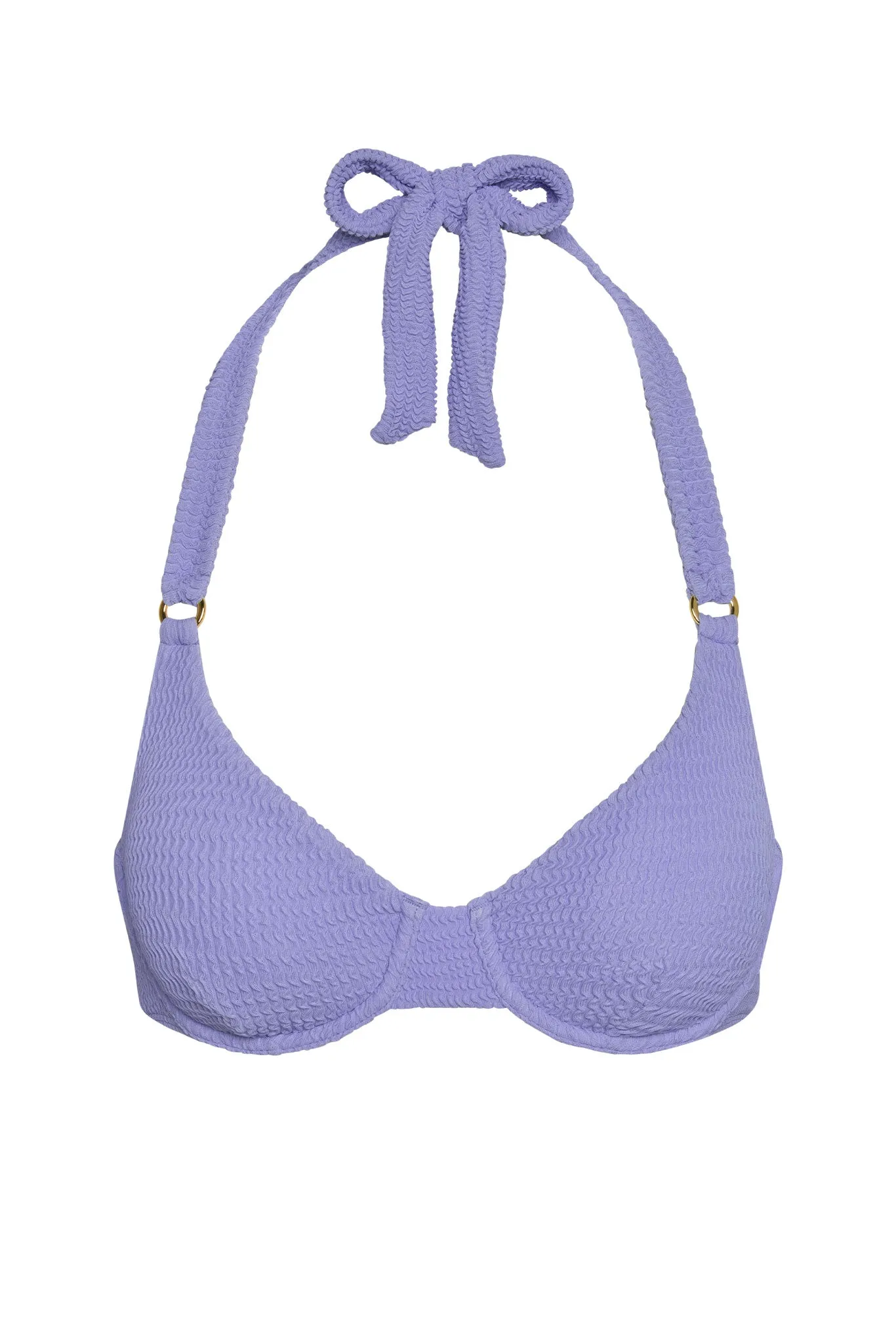 Honolulu Top - Wisteria Crinkle Monday Swimwear