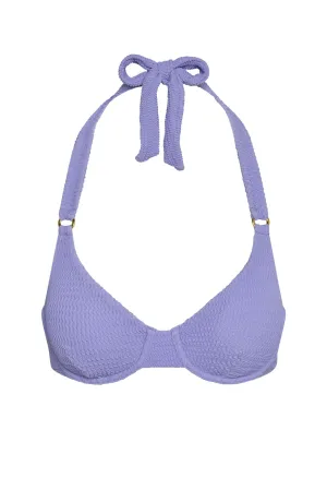Honolulu Top - Wisteria Crinkle Monday Swimwear