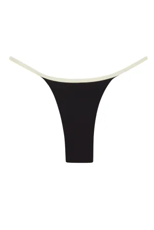 Kauai Bottom - Black/Ivory Monday Swimwear