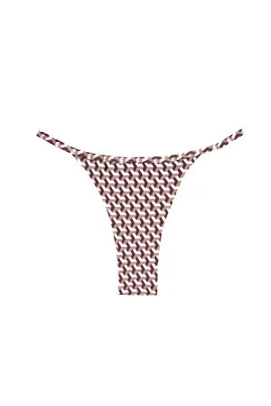 Kauai Bottom - Husk Geo Monday Swimwear