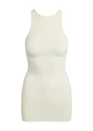 Kokomo Dress - Ivory Crinkle Monday Swimwear