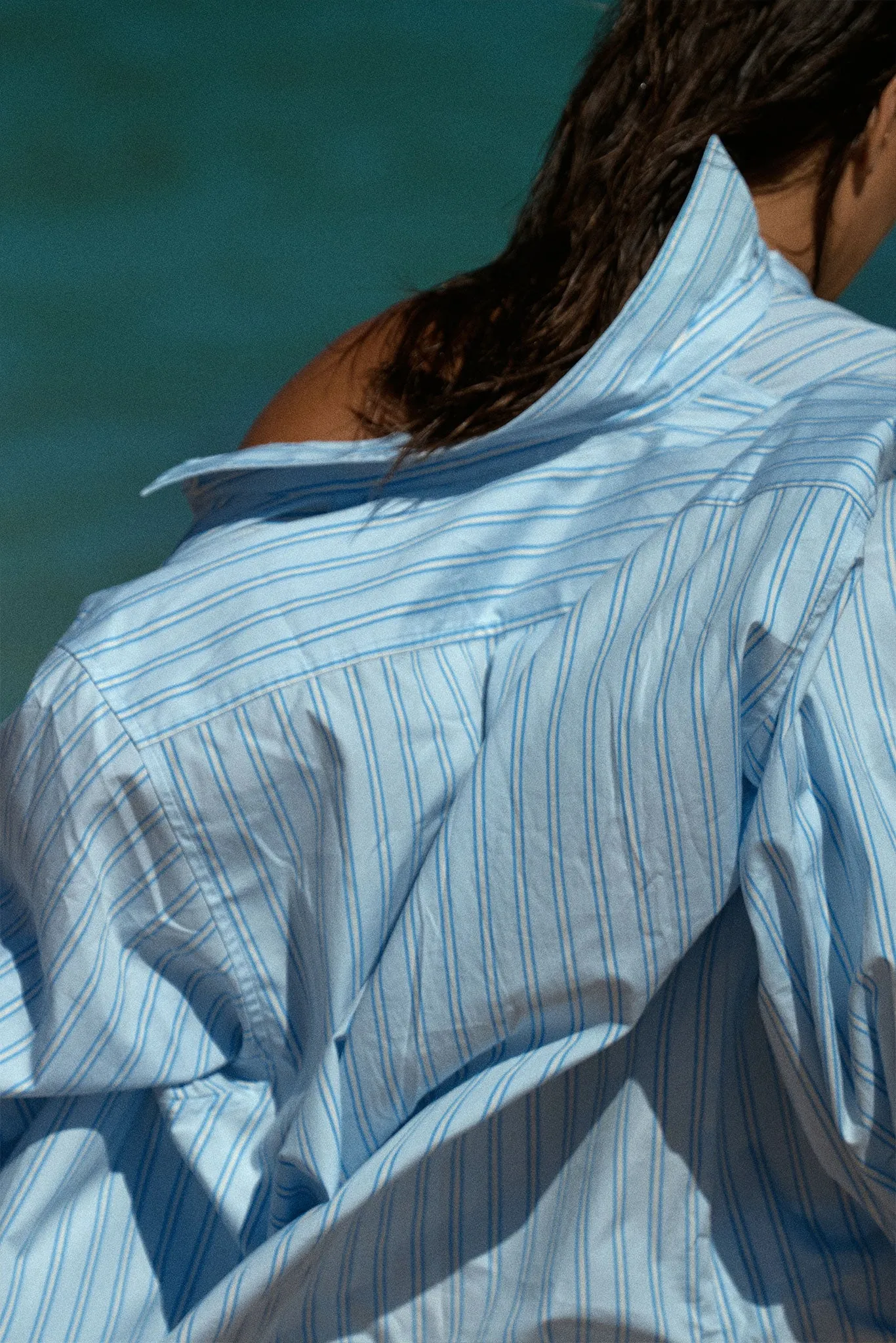 La Jolla Shirt - Ice Stripe Monday Swimwear
