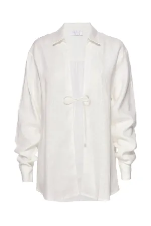 Lac De Sainte Croix Shirt - White Monday Swimwear