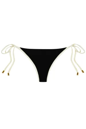 Le Marais Bottom - Black/Ivory Monday Swimwear