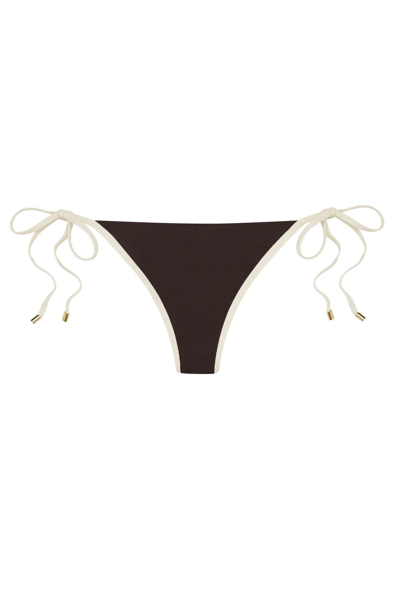 Le Marais Bottom - Espresso/Ivory Monday Swimwear