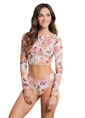 Maaji Afrodita Mariee Long Sleeve Bikini Top Maaji