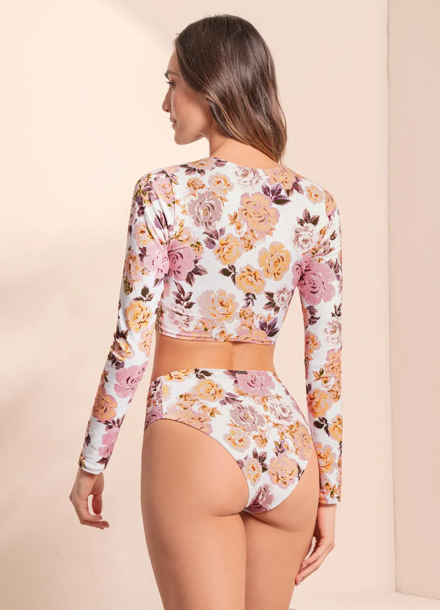Maaji Afrodita Mariee Long Sleeve Bikini Top Maaji