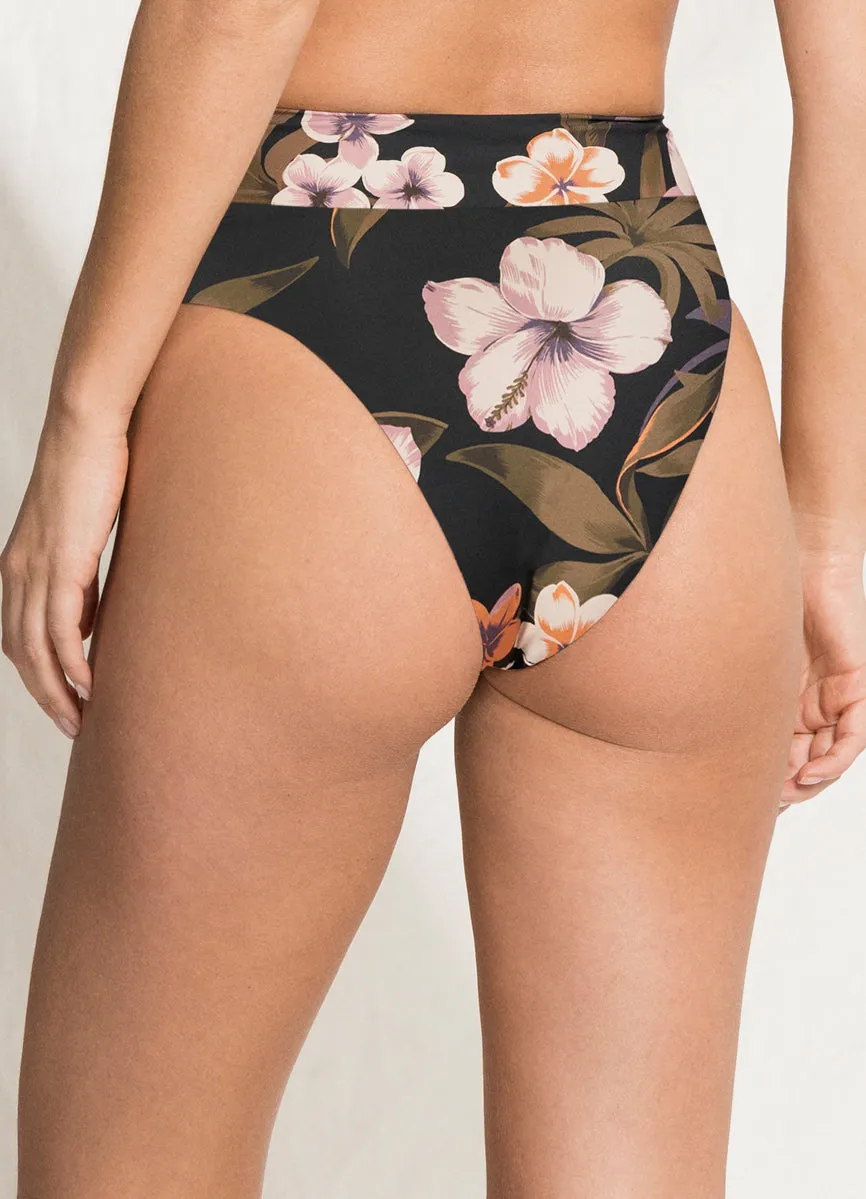 Maaji Aloha Suzy Q High Rise/High Leg Bikini Bottom Maaji