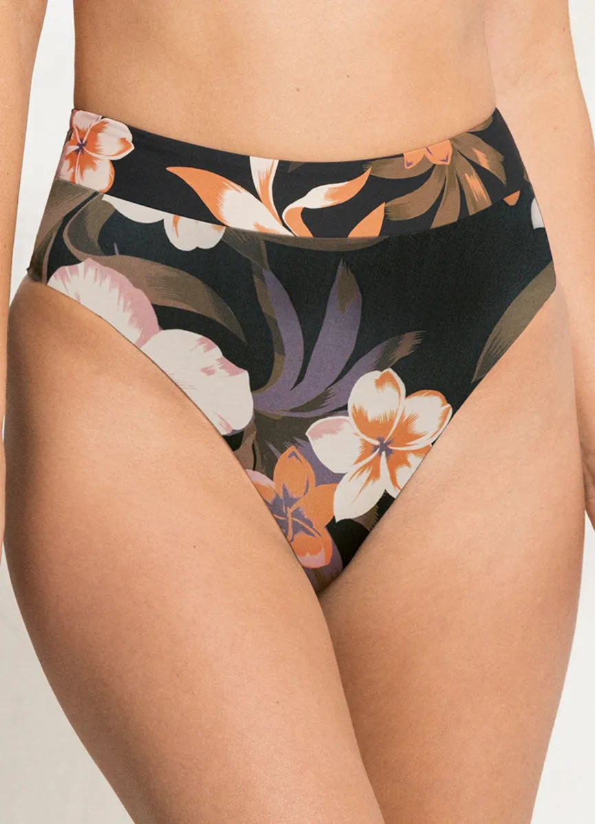 Maaji Aloha Suzy Q High Rise/High Leg Bikini Bottom Maaji