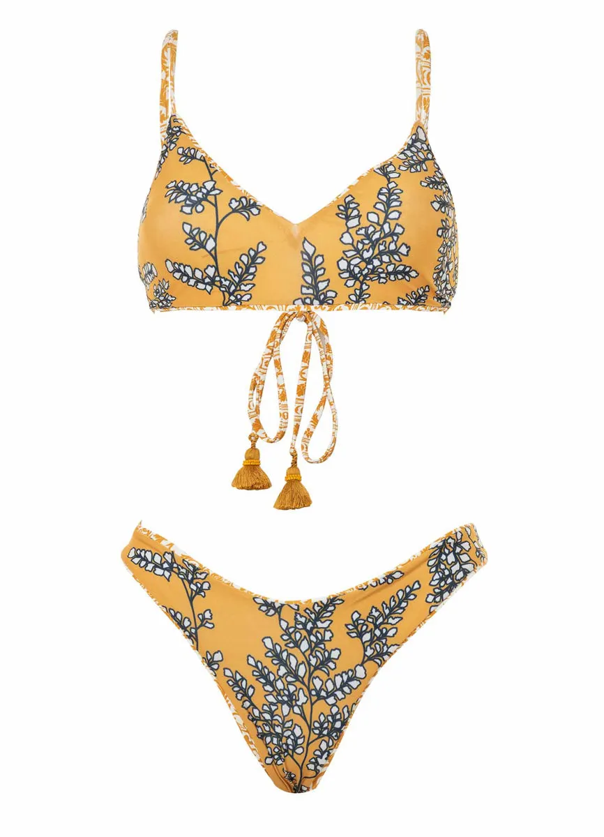 Maaji Amber Tribal Splendour High Leg Bikini Bottom Maaji