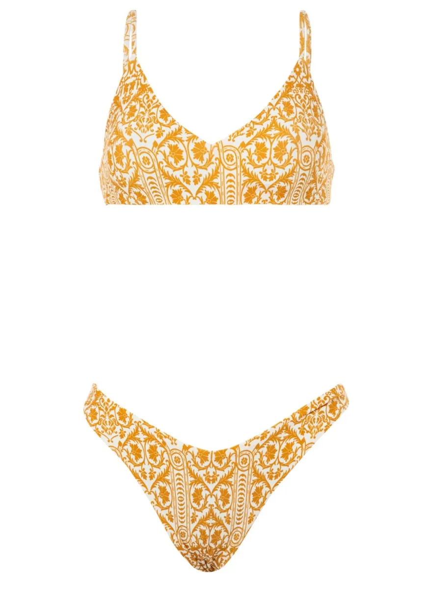 Maaji Amber Tribal Splendour High Leg Bikini Bottom Maaji