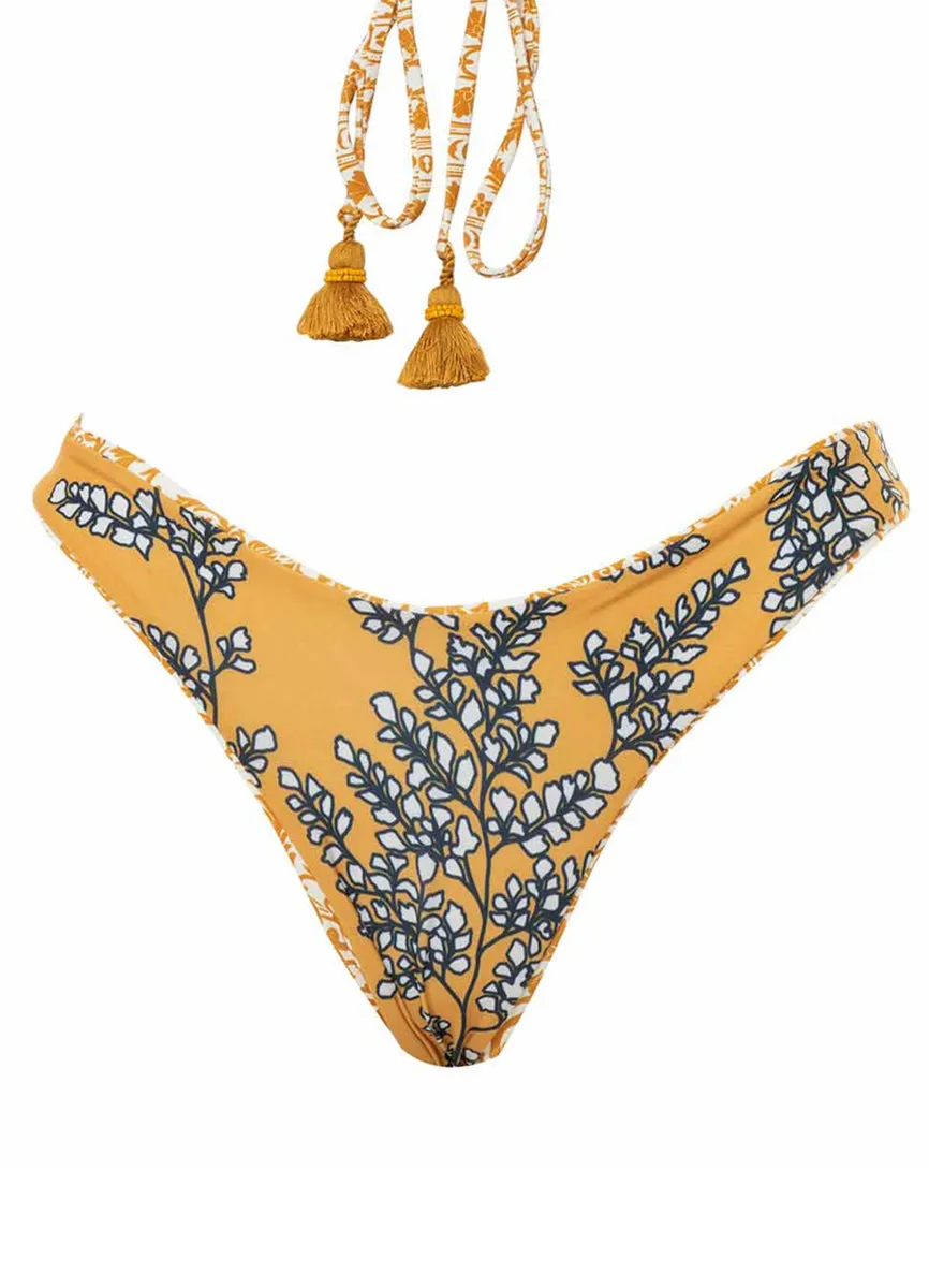Maaji Amber Tribal Splendour High Leg Bikini Bottom Maaji